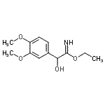 CAS#: 747370-46-3， Ethyl 2-(3,4-dimethoxyphenyl)-2-hydroxyethanimidate