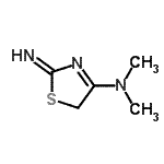 CAS#: 747373-95-1， 2-Imino-N,N-dimethyl-2,5-dihydro-1,3-thiazol-4-amine