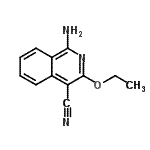 CAS#: 74745-54-3， 1-Amino-3-ethoxy-4-isoquinolinecarbonitrile