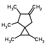 CAS#: 74792-98-6， 1,2,4,5-Tetramethyl-6-methylenespiro[2.4]heptane
