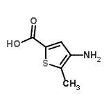CAS#: 748091-32-9， 4-Amino-5-methyl-2-thiophenecarboxylic acid