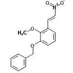 CAS#: 74810-83-6， 1-(Benzyloxy)-2-methoxy-3-[(E)-2-nitrovinyl]benzene