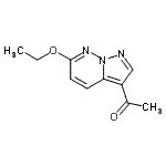 CAS#: 748141-86-8， 1-(6-Ethoxypyrazolo[1,5-b]pyridazin-3-yl)ethanone