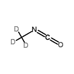 CAS#: 74829-45-1， Isocyanato(<sup>2</sup>H<sub>3</sub>)methane