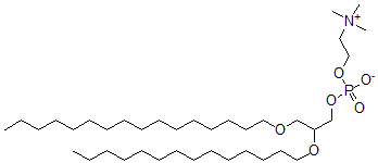 CAS#: 74838-89-4， (3-Hexadecoxy-2-Tetradecoxypropyl) 2-Trimethylazaniumylethyl Phosphate