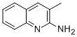 structure of CAS# 74844-99-8, 2-Amino-3-Methylquinoline;3-Methyl-2-Quinolinamine;(3-Methyl-2-Quinolyl)Amine;2-Amino-3-Methylquinoline
