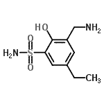 CAS#: 748725-31-7， 3-(Aminomethyl)-5-ethyl-2-hydroxybenzenesulfonamide