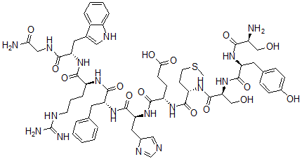 CAS#: 74873-14-6， 7-Phe-Acth Amide (1-10)