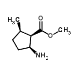 CAS#: 748743-26-2， Methyl (1R,2S,5R)-2-amino-5-methylcyclopentanecarboxylate