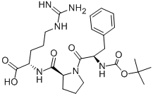 CAS 登录号：74875-72-2， 叔丁氧羰基-D-苯丙氨酰-脯氨酰-精氨酸