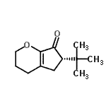 CAS#: 748771-08-6， (6S)-6-(2-Methyl-2-propanyl)-3,4,5,6-tetrahydrocyclopenta[b]pyran-7(2H)-one