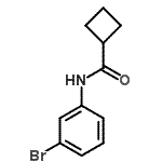 CAS#: 748774-22-3， N-(3-Bromophenyl)cyclobutanecarboxamide