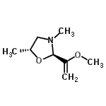 CAS#: 748809-78-1， (2R,5R)-2-(1-Methoxyvinyl)-3,5-dimethyl-1,3-oxazolidine
