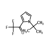 CAS#: 74889-35-3， 2,2,2-Trifluoro-1-[1-(2-methyl-2-propanyl)-1H-pyrrol-2-yl]ethanone