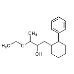 CAS#: 74897-72-6， 3-Ethoxy-1-(2-phenylcyclohexyl)-2-butanol