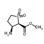 CAS#: 749180-36-7， Methyl (2R,3S)-3-aminotetrahydro-2-thiophenecarboxylate 1,1-dioxide