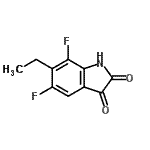 CAS#: 749241-79-0， 6-Ethyl-5,7-difluoro-1H-indole-2,3-dione