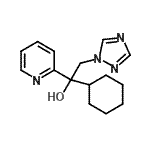 CAS#: 749255-16-1， 1-Cyclohexyl-1-(2-pyridinyl)-2-(1H-1,2,4-triazol-1-yl)ethanol