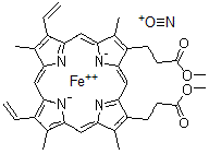 CAS#: 74936-44-0， Nitrosyl(protoporphyrin IX dimethyl ester)iron II