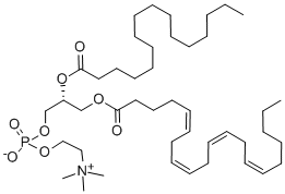 CAS#: 74936-60-0， 1-Hexadecanoyl-2-[(cis,cis,cis,cis)-5,8,11,14-Eicosatetraenoyl]-Sn-Glycero-3-Phosphocholine