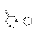 CAS#: 749815-38-1， Methyl N-1-cyclopenten-1-ylglycinate