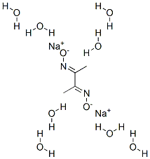 structure of CAS# 75006-64-3, 2,3-Butanedione, dioxime, disodium salt, octahydrate;DIMETHYLGLYOXIME DISODIUM SALT OCTAHYDRATE;Dimethyl Glyoxime Disodium Salt 60908-54-5;Dimethylglyoxime Sodium Salt, Octahydrate