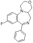 CAS#: 75017-27-5， 9-Fluoro-7-Phenyl-2,4,4A,5-Tetrahydro-1H-[1,4]Oxazino[4,3-a][1,4]Benzodiazepine