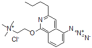 CAS#: 75041-53-1， 2-(5-Azido-3-Butylisoquinolin-1-Yl)Oxyethyl-Trimethylazanium Chloride