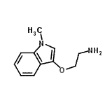 CAS#: 750508-29-3， 2-[(1-Methyl-1H-indol-3-yl)oxy]ethanamine