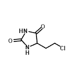 CAS#: 750514-42-2， 5-(2-Chloroethyl)-2,4-imidazolidinedione
