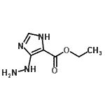 CAS#: 750524-36-8， Ethyl 4-hydrazino-1H-imidazole-5-carboxylate