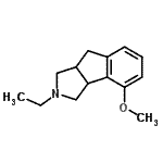 CAS#: 750538-22-8， 2-Ethyl-4-methoxy-1,2,3,3a,8,8a-hexahydroindeno[1,2-c]pyrrole