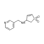 CAS#: 750560-19-1， N-(3-Pyridinylmethyl)-2,3-dihydro-3-thiophenamine 1,1-dioxide