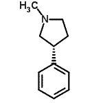 CAS#: 750584-06-6， (3R)-1-Methyl-3-phenylpyrrolidine