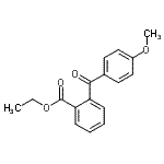 CAS#: 750633-79-5， Ethyl 2-(4-methoxybenzoyl)benzoate