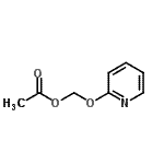 CAS#: 750649-33-3， (2-Pyridinyloxy)methyl acetate