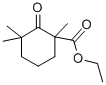 structure of CAS# 7507-68-8, 6-Carbethoxy-2,2,6-Trimethylcyclohexanone;Ethyl 1,3,3-Trimethyl-2-Oxo-Cyclohexane-1-Carboxylate;1,3,3-Trimethyl-2-Oxo-1-Cyclohexanecarboxylic Acid Ethyl Ester;2-Keto-1,3,3-Trimethyl-Cyclohexane-1-Carboxylic Acid Ethyl Ester
