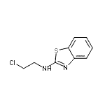 CAS#: 75105-02-1， N-(2-Chloroethyl)-1,3-benzothiazol-2-amine