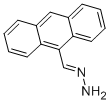 structure of CAS# 7512-18-7, 9-Anthraldehyde Hydrazone;(E)-Anthracen-9-Ylmethylidenehydrazine;Anthracene-9-Carbaldehyde Hydrazone;9-Anthracenecarboxaldehyde Hydrazone