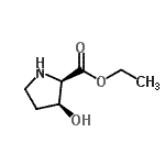 CAS#: 751421-78-0， Ethyl (3S)-3-hydroxy-D-prolinate