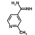 CAS#: 751439-05-1， 2-Methyl-4-pyridinecarboximidamide
