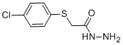 structure of CAS# 75150-40-2, 2-[(4-Chlorophenyl)Sulfanyl]Acetohydrazide;2-[(4-Chlorophenyl)Thio]Acetohydrazide;2-(4-Chlorophenyl)Sulfanylethanehydrazide;Sbb002377