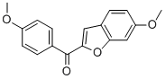 CAS#: 75158-60-0， (6-Methoxy-Benzofuran-2-Yl)-(4-Methoxy-Phenyl)-Methanone