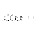 CAS#: 75186-21-9， Dipotassium (2S)-2-[(4-oxo-2-penten-2-yl)amino]succinate