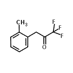 结构式 CAS# 75199-81-4, 1,1,1-三氟-3-(2-甲基苯基)丙酮