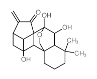 CAS#: 75207-67-9， (6alpha,7R,14R)-7,20-Epoxy-6,7,14- trihydroxy-Kaur-16-en-15-one
