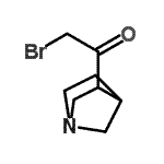 CAS#: 752169-32-7， 1-(1-Azabicyclo[2.2.1]hept-3-yl)-2-bromoethanone