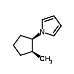 CAS#: 752206-05-6， 1-[(1R,2S)-2-Methylcyclopentyl]-1H-pyrrole