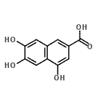 CAS#: 752236-48-9， 4,6,7-Trihydroxy-2-naphthoic acid
