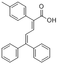 CAS#: 75226-89-0， (2E)-2-(4-Methylphenyl)-5,5-Di(Phenyl)Penta-2,4-Dienoic Acid